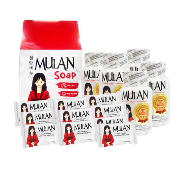 5 Bottles of Mulan and Get 1 Box of 10s Mulan Soap for Free